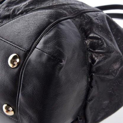 Gucci Guccissima Large Full Moon Tote Black 11 of 12
