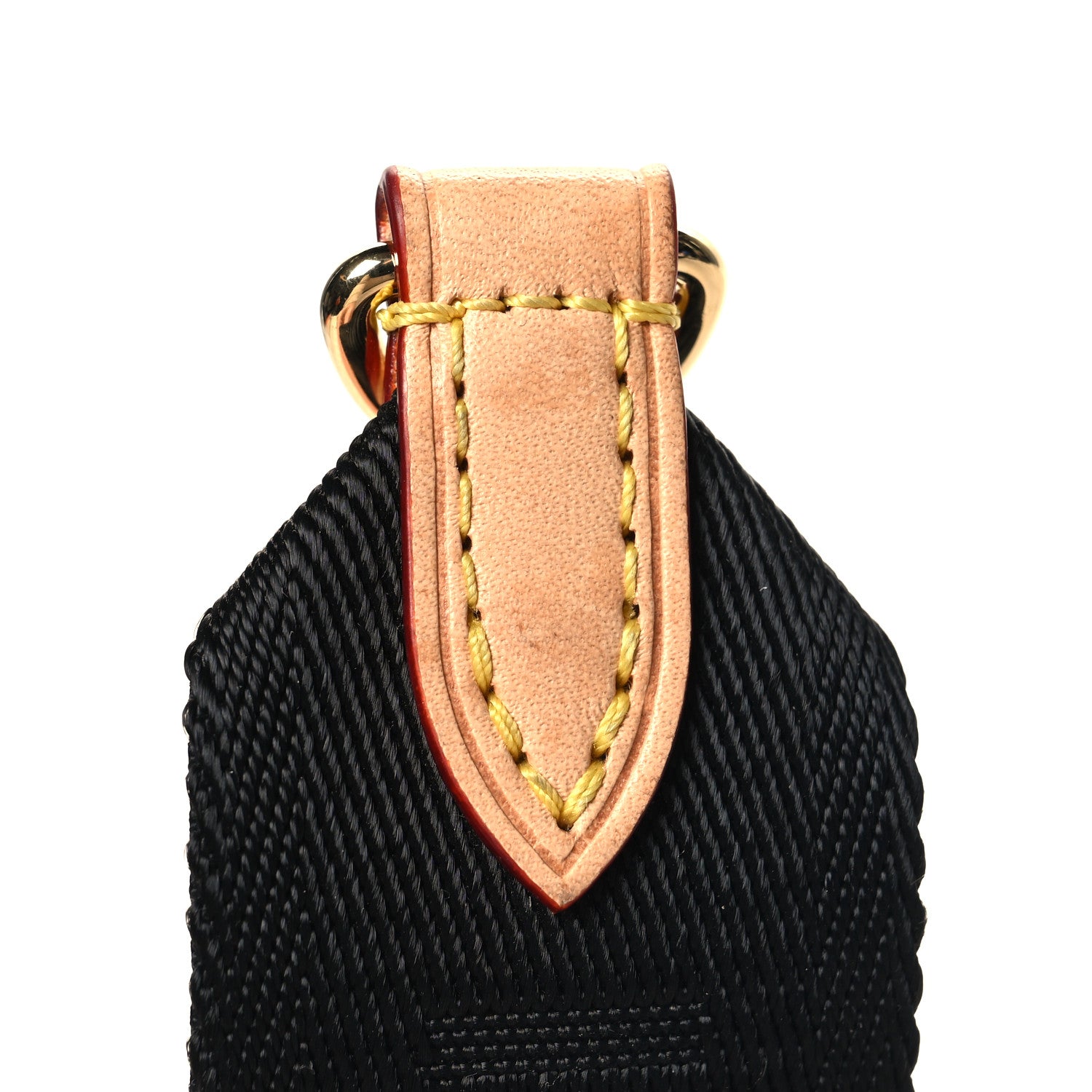 Louis Vuitton Nylon Monogram Strap with Coin Purse Black 6 of 6