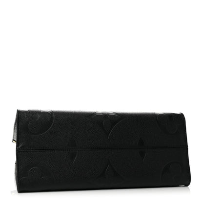 Louis Vuitton Empreinte Monogram Giant Onthego MM Black 4 of 13