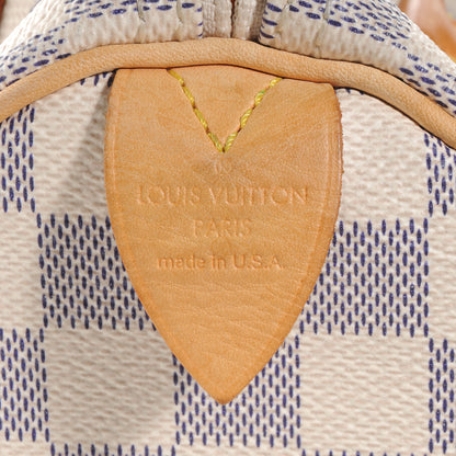 Louis Vuitton Damier Azur Speedy 25 8 of 8