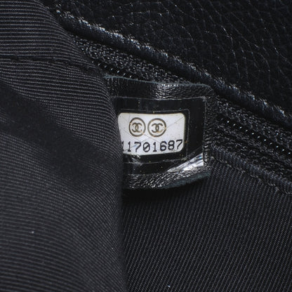 Chanel Calfskin Cerf Executive Shopper Tote Black 8 of 8
