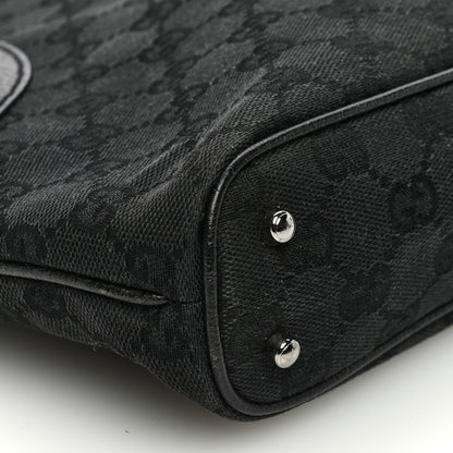 Gucci Monogram Shoulder Bag Black 9 of 12