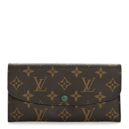 Louis Vuitton Monogram Emilie Wallet Vert 1 of 9