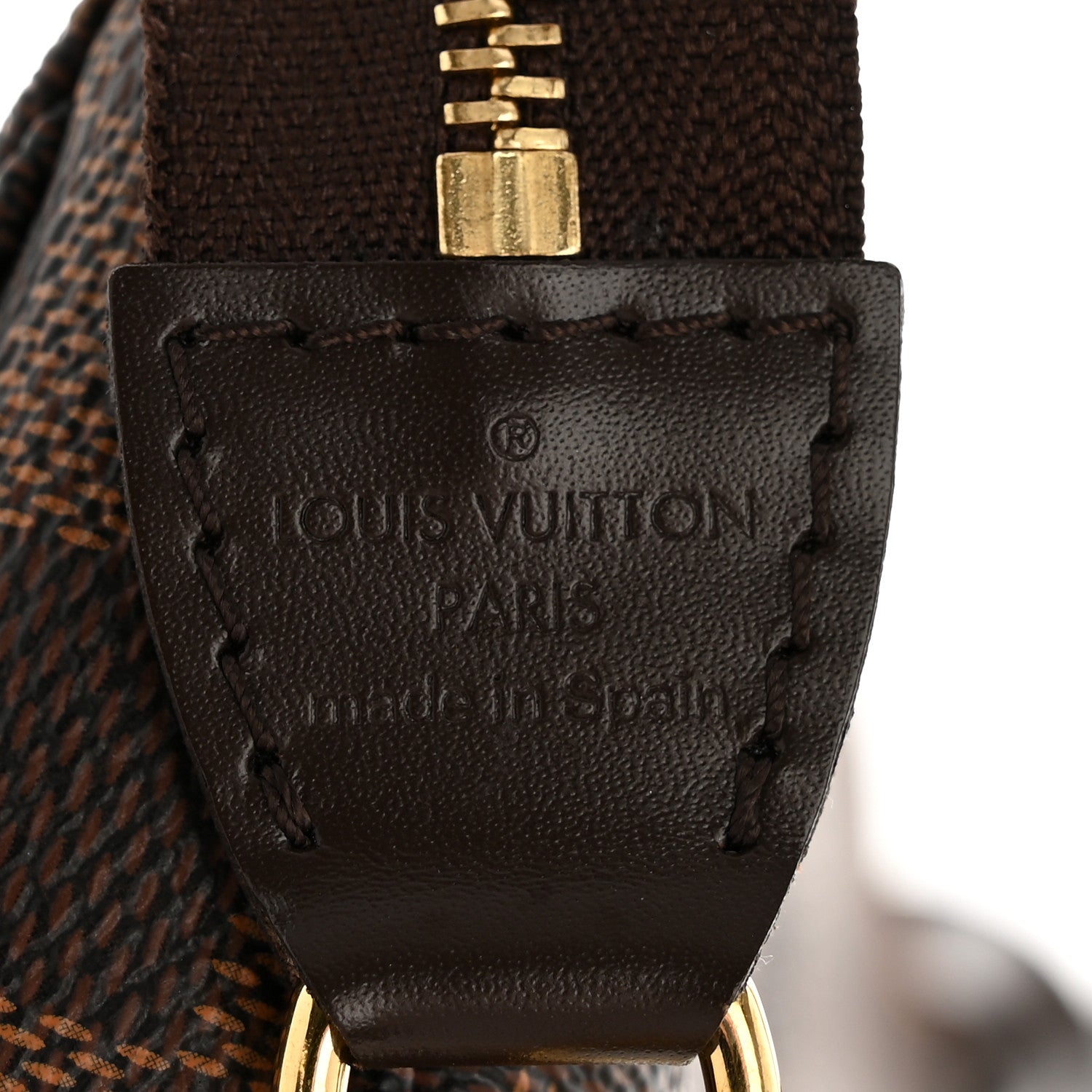 Louis Vuitton Damier Ebene Pochette Accessories NM 6 of 11