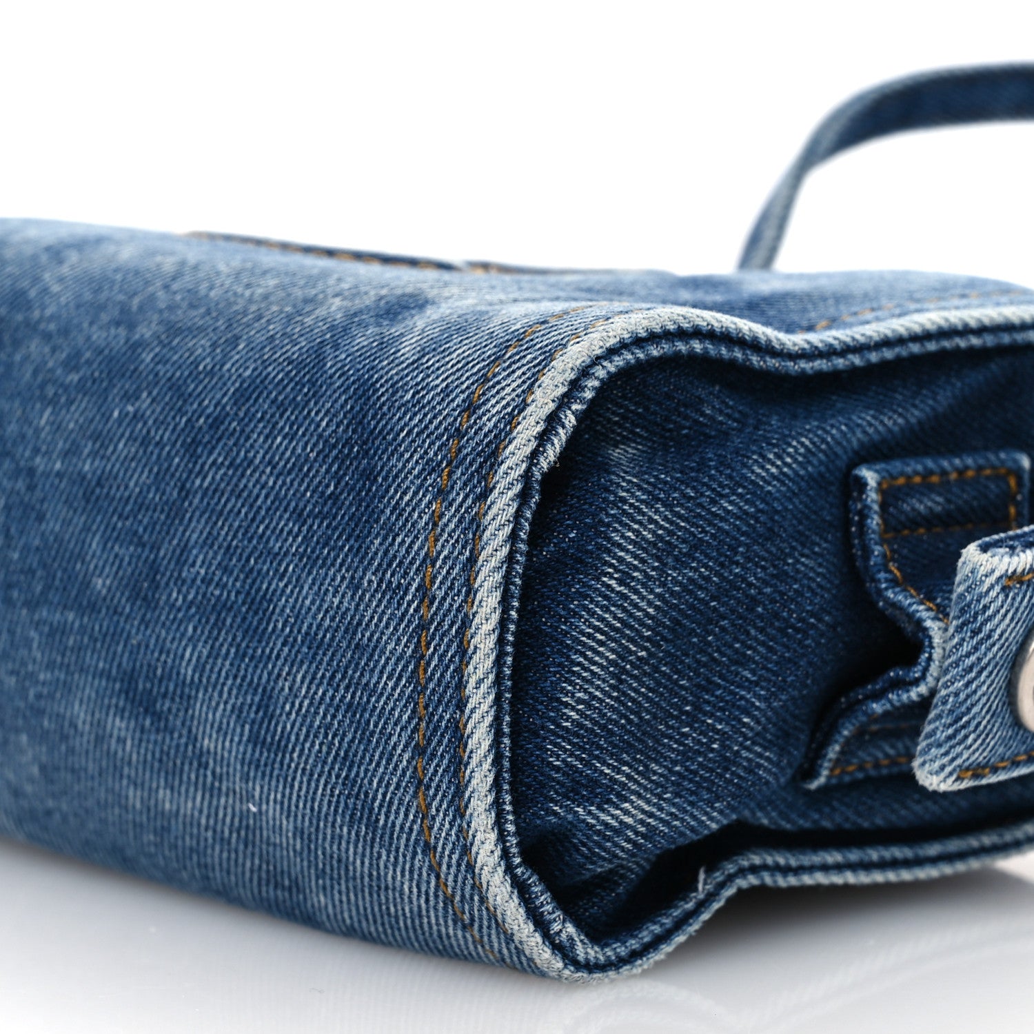 Telfar Denim Small Shopping Bag Blue 10 of 13