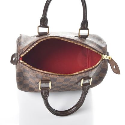 Louis Vuitton Damier Ebene Speedy 25 5 of 8