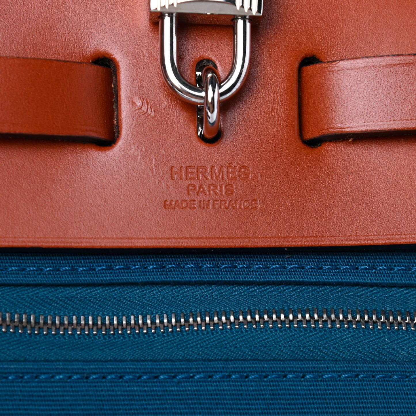 Military Toile Vache Hunter Herbag Zip Retourne 31 PM Bleu Outremer Cuivre