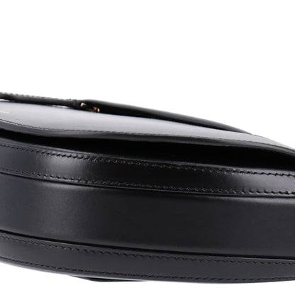Burberry Calfskin Small Olympia Shoulder Bag Black 9 of 9