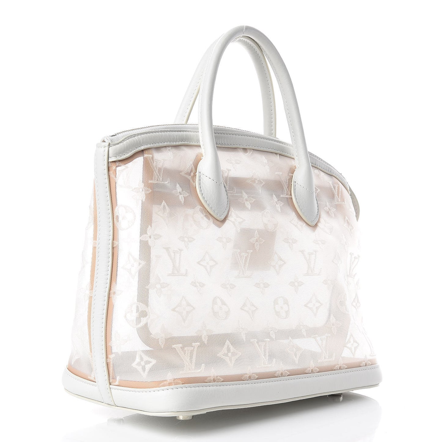 Monogram Transparence Lockit White