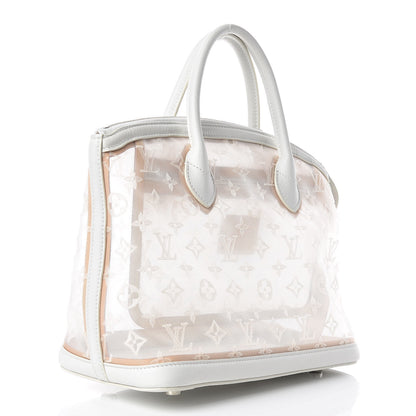 Louis Vuitton Monogram Transparence Lockit White 3 of 9