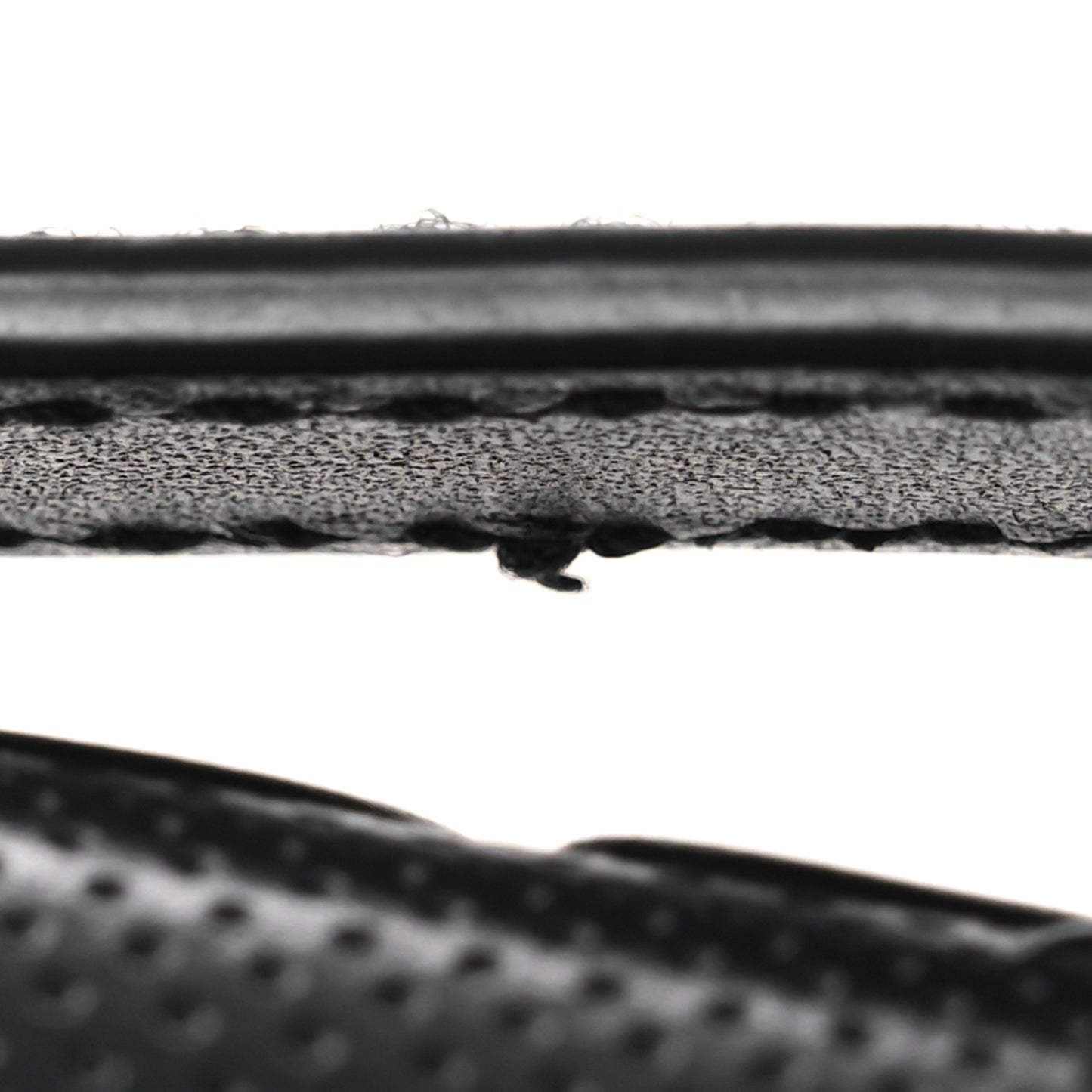 Calfskin GG Tennis Embossed Messenger Bag Black