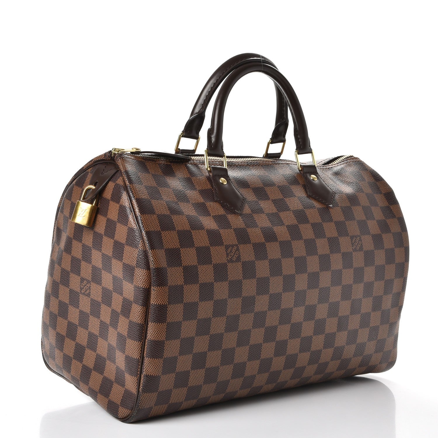 Louis Vuitton Damier Ebene Speedy 35 3 of 9
