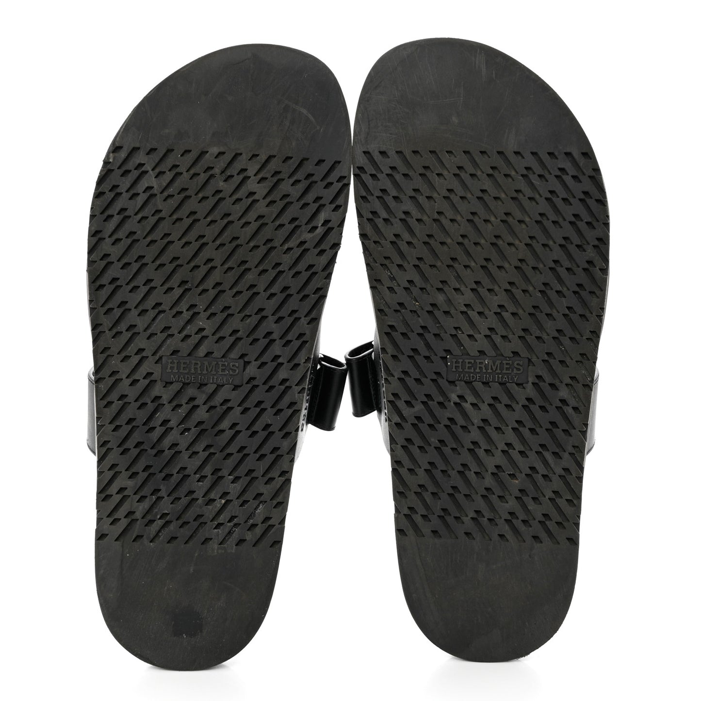 Calfskin Mens Chypre Sandals 42 Black