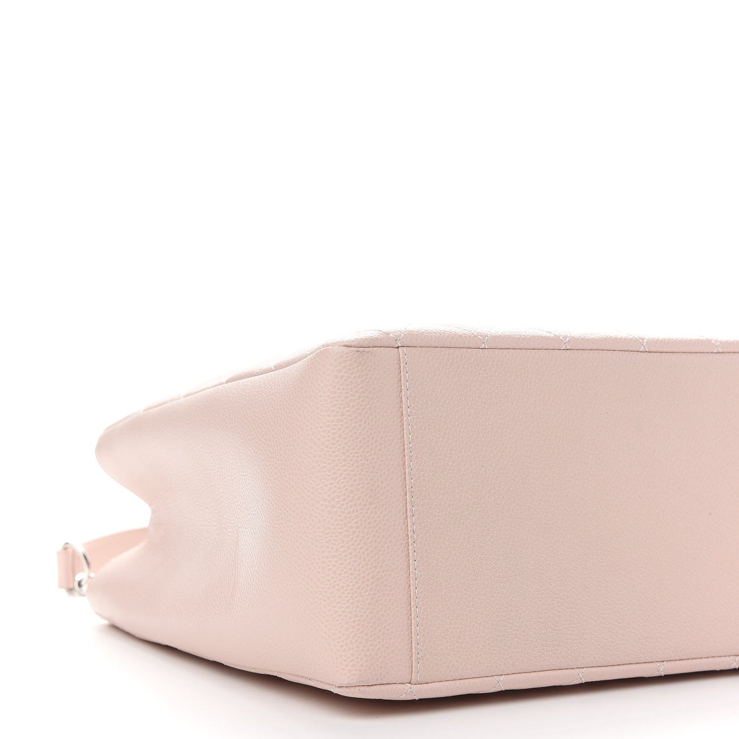 Caviar Quilted Grand Shopping Tote GST Light Pink