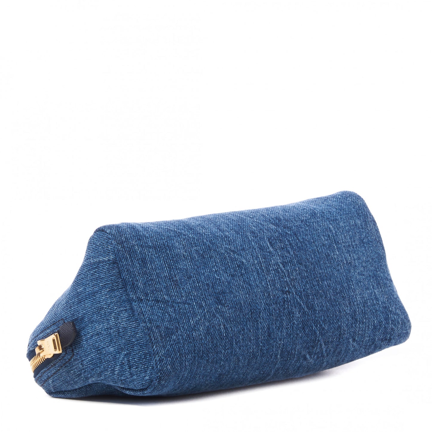 Denim Cosmetic Pouch Bleu