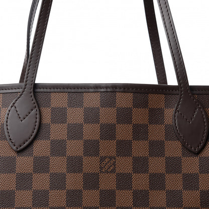 Louis Vuitton Damier Ebene Neo Neverfull MM Rose Ballerine 11 of 11