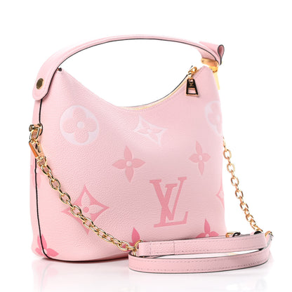 Louis Vuitton Empreinte Monogram Giant By The Pool Marshmallow Hobo PM Bouton De Rose 3 of 11