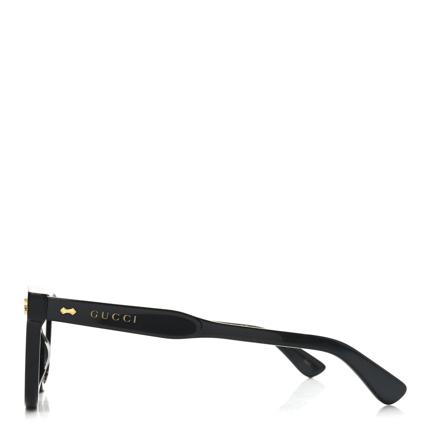 Acetate Square Frame Sunglasses GG1264S Black