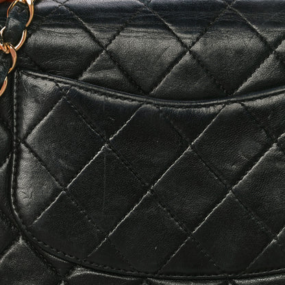 Chanel Lambskin Quilted Mini Square Flap Bag Black 30 of 35
