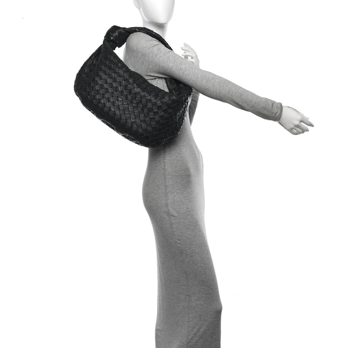 Nappa Intrecciato Small Jodie Black