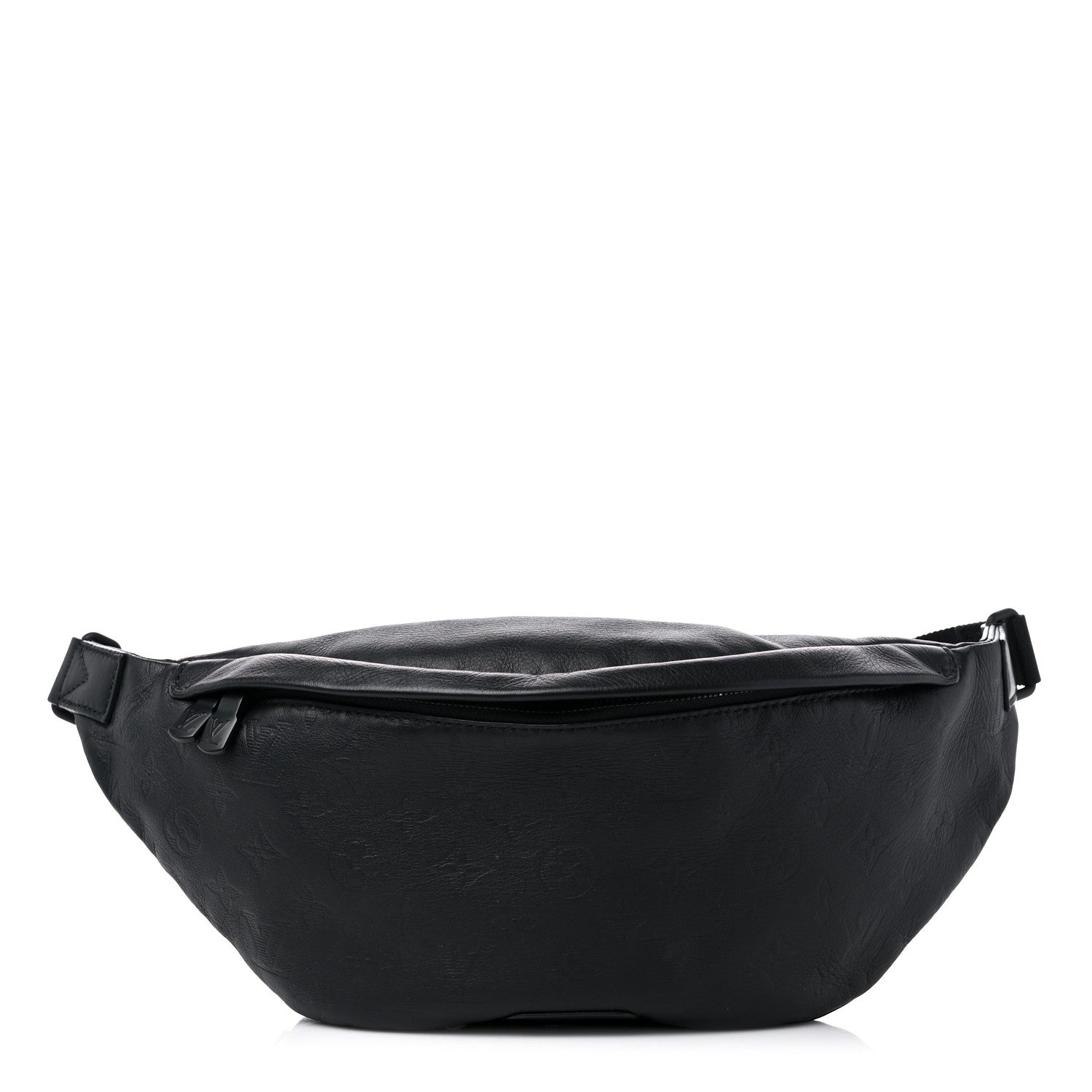 Louis Vuitton Calfskin Monogram Shadow Discovery Bumbag Black 1 of 9