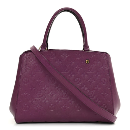 Louis Vuitton Empreinte Montaigne MM Amethyste 1 of 23