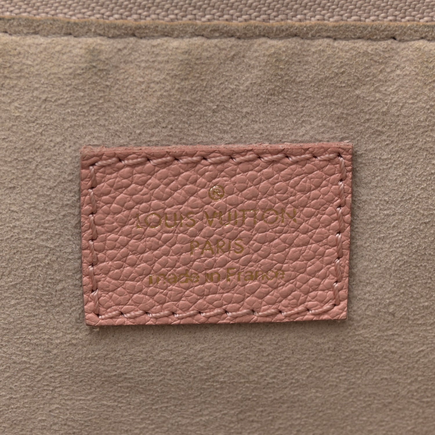 Louis Vuitton Empreinte Monogram Giant Neverfull MM Trianon Pink Cream 7 of 17