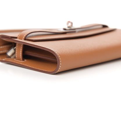 Hermes Epsom Kelly Wallet To Go Gold 6 of 8