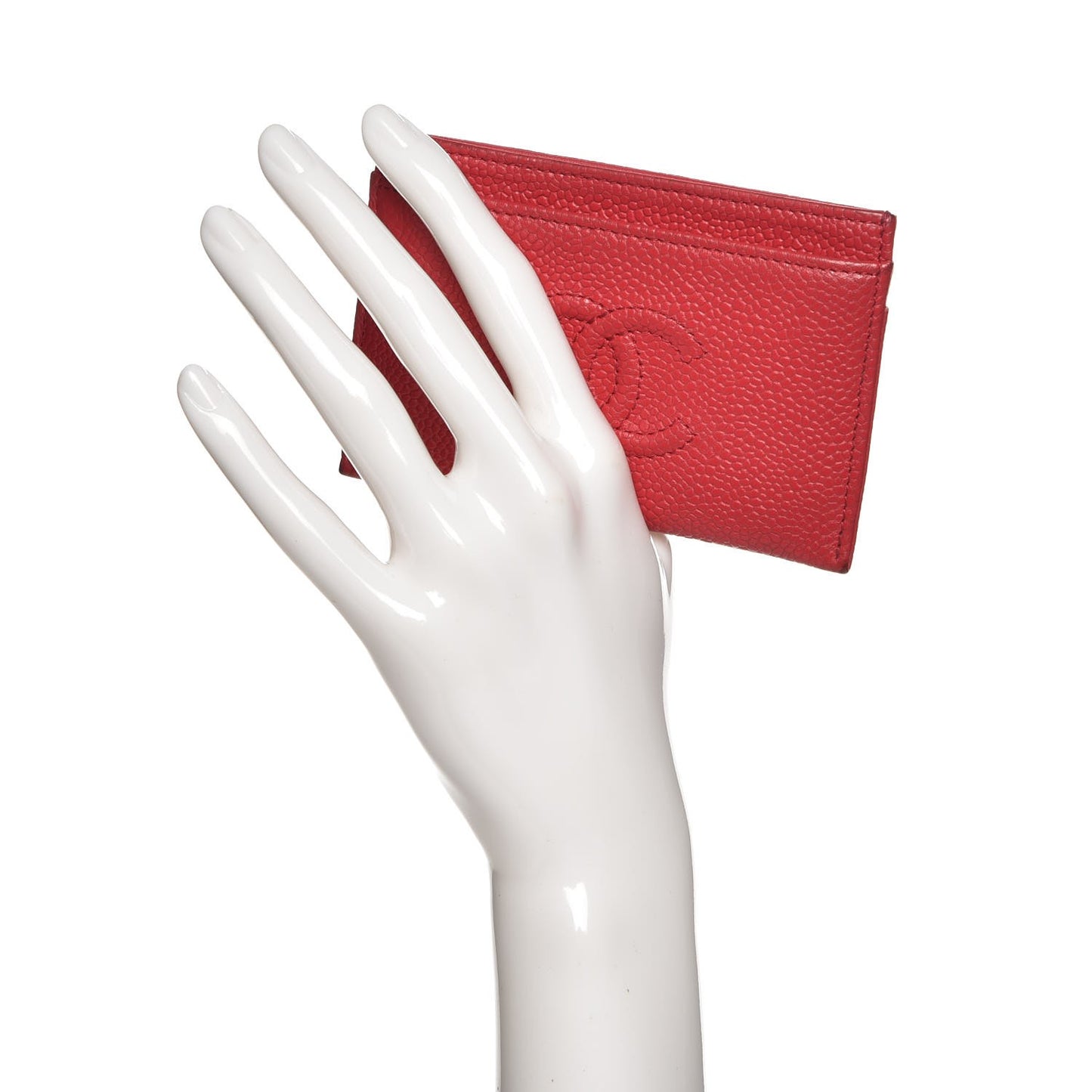 Caviar Timeless CC Card Holder Wallet Red