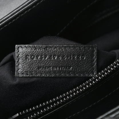 Saint Laurent Calfskin Y Quilted Monogram Medium Loulou Chain Satchel Black 7 of 10