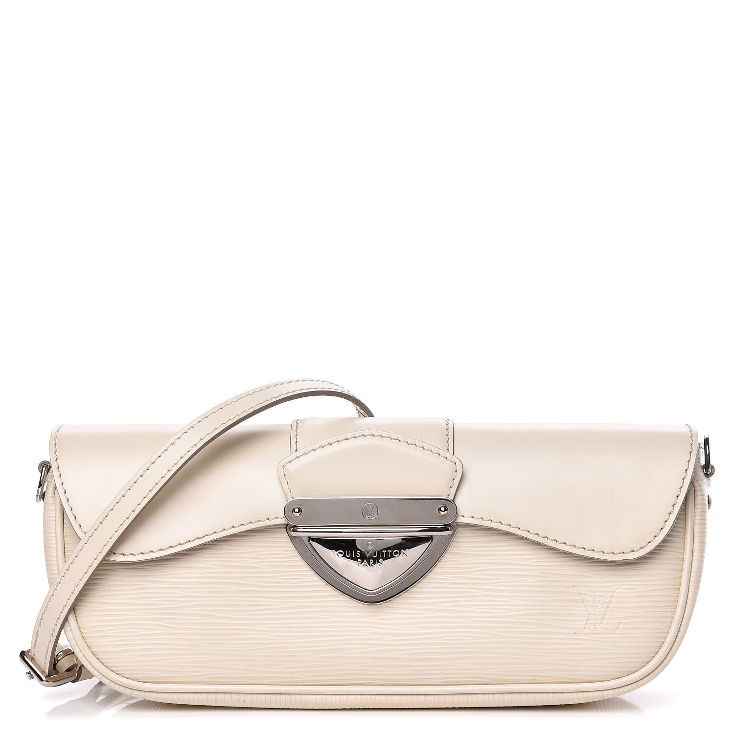 Louis Vuitton Epi Montaigne Clutch Ivory 1 of 12