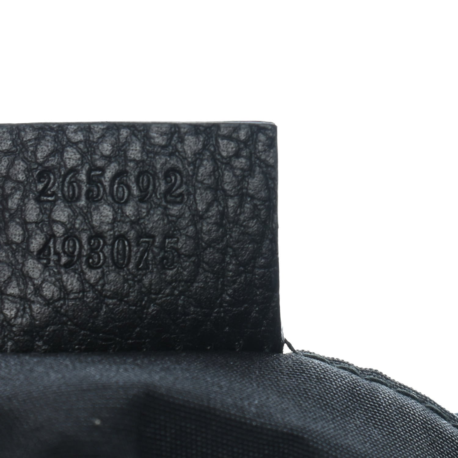 Gucci Monogram Medium D Gold Ring Hobo Black 7 of 10