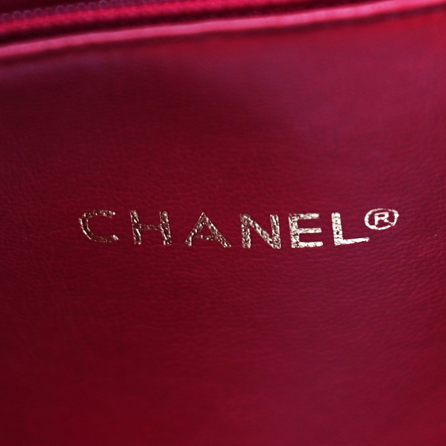 Chanel Denim Lambskin Tote Blue Red 6 of 12