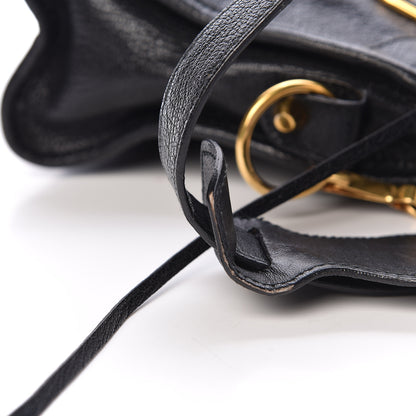 Balenciaga Chevre Gold Metallic Edge Hardware Mini City Black 11 of 13