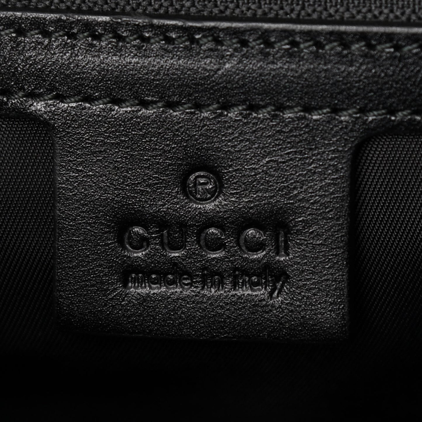 Velvet GG Monogram Web Medium Double Buckle Backpack Brown Black