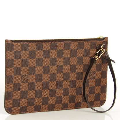 Louis Vuitton Damier Ebene Neverfull MM GM Pochette 3 of 7