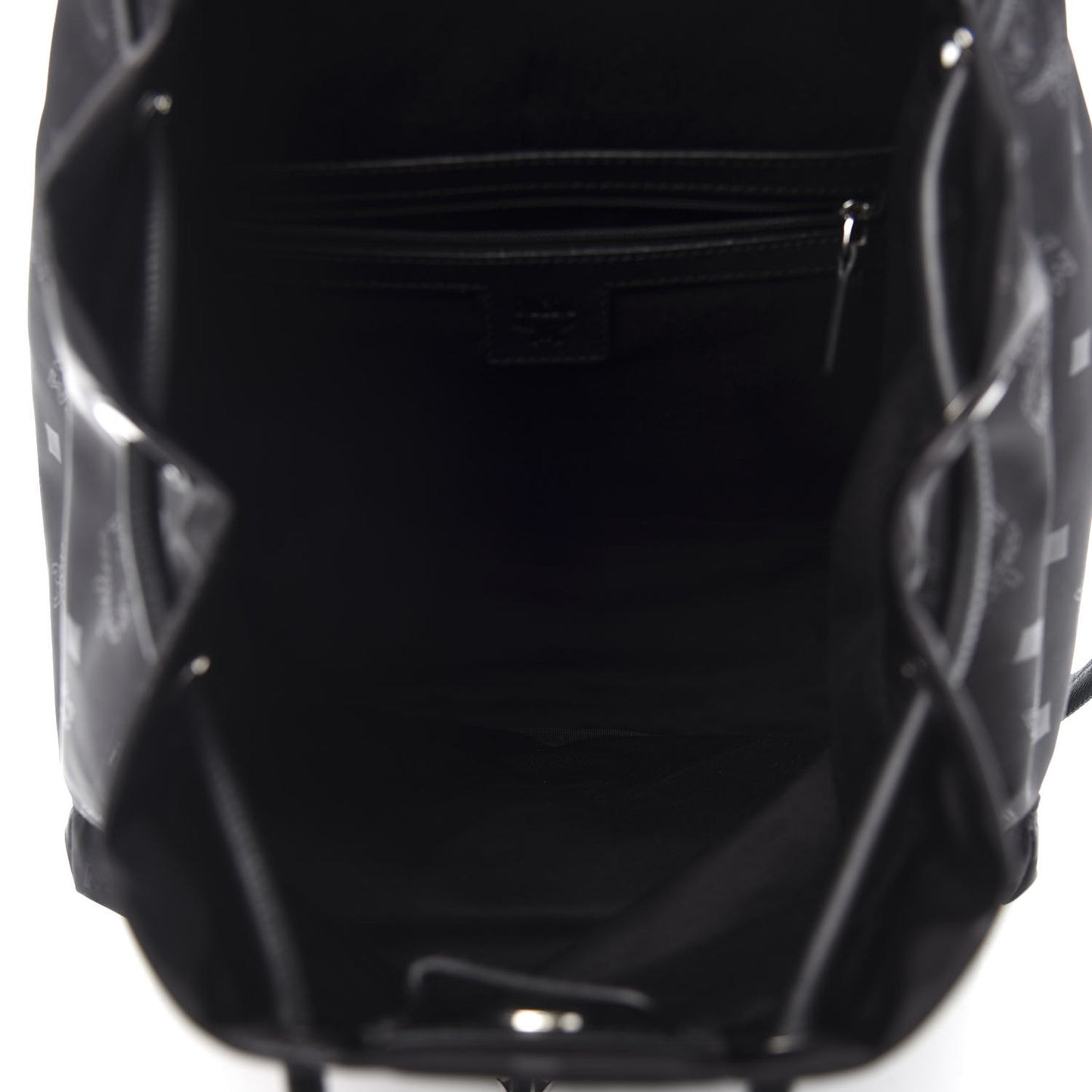 Nylon Monogram Small Tivitat Two-Pocket Backpack Black