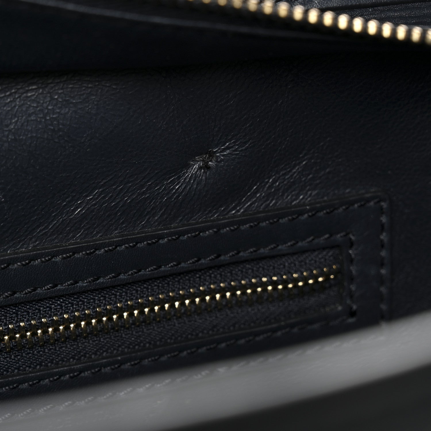 Celine Smooth Calfskin Micro Luggage Navy Blue 13 of 17