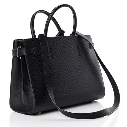 Louis Vuitton Epi Twist Tote Black 3 of 9