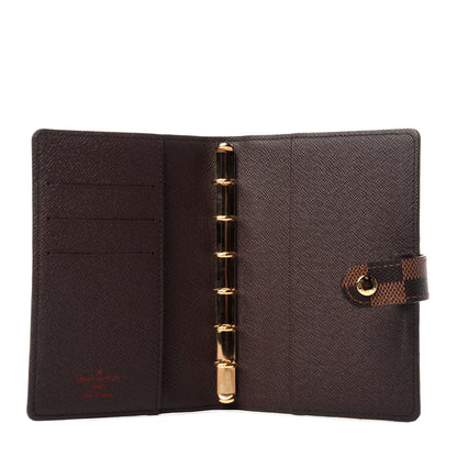 Louis Vuitton Damier Ebene Small Ring Agenda Cover 5 of 11
