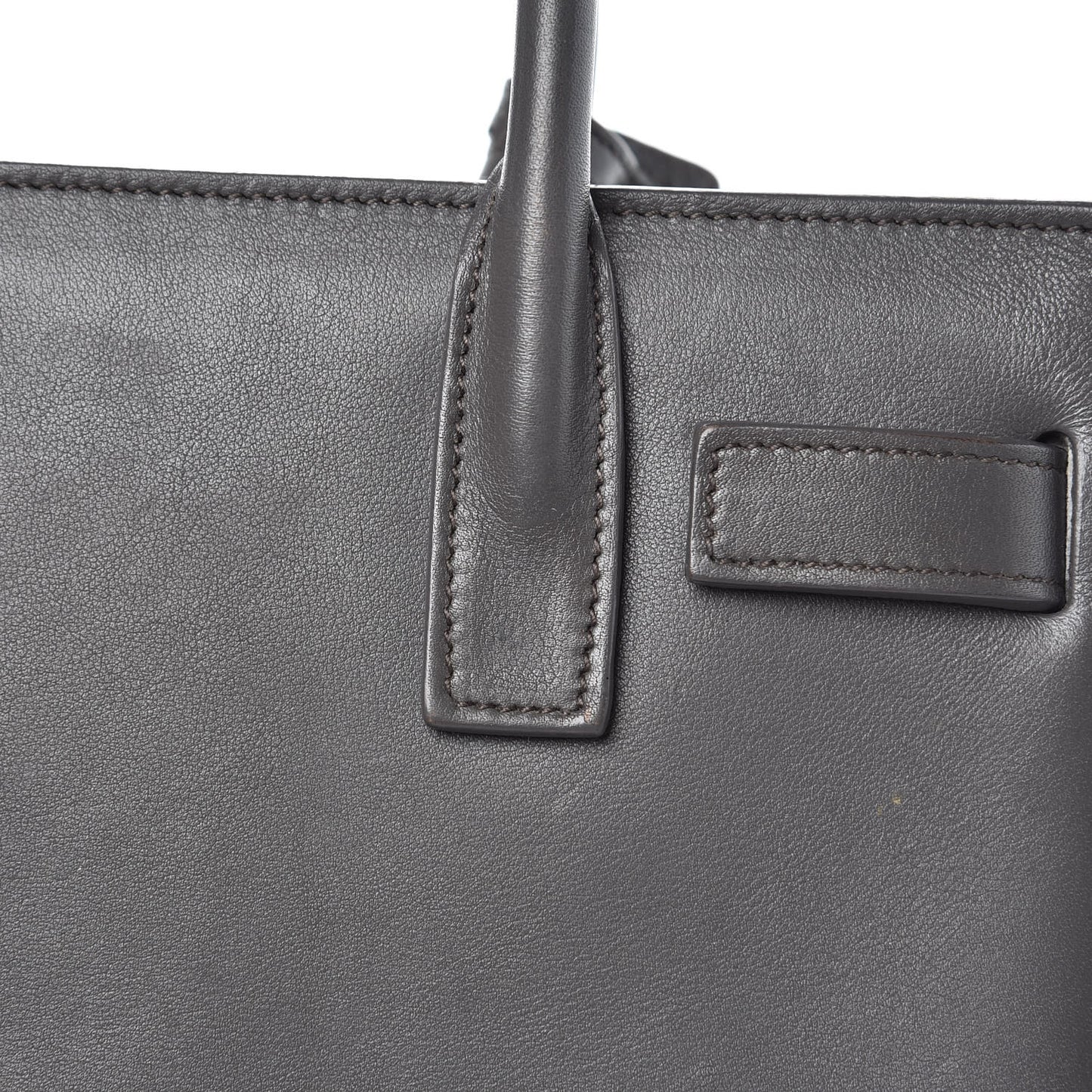 Calfskin Nano Sac De Jour Fog