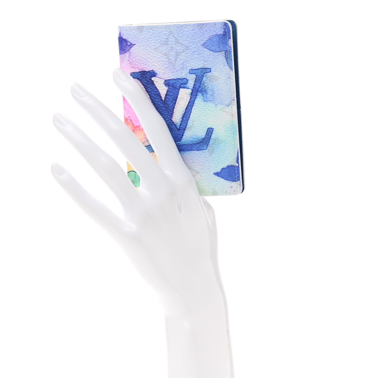Louis Vuitton Monogram Watercolor Pocket Organizer NM Multicolor 2 of 6
