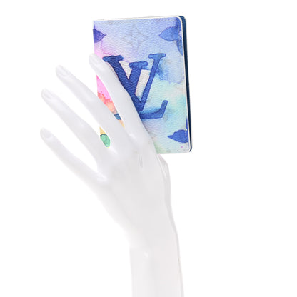 Louis Vuitton Monogram Watercolor Pocket Organizer NM Multicolor 2 of 6