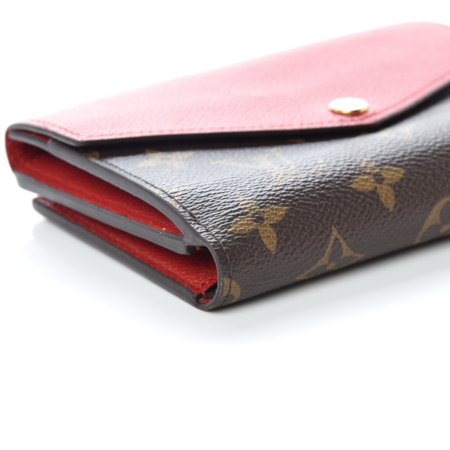 Monogram Pallas Compact Wallet Cherry