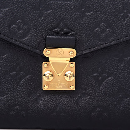 Louis Vuitton Empreinte Pochette Metis Black 10 of 10