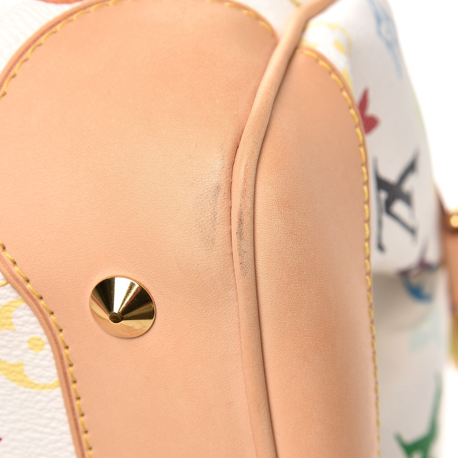 Louis Vuitton Monogram Multicolor Courtney MM White 10 of 10