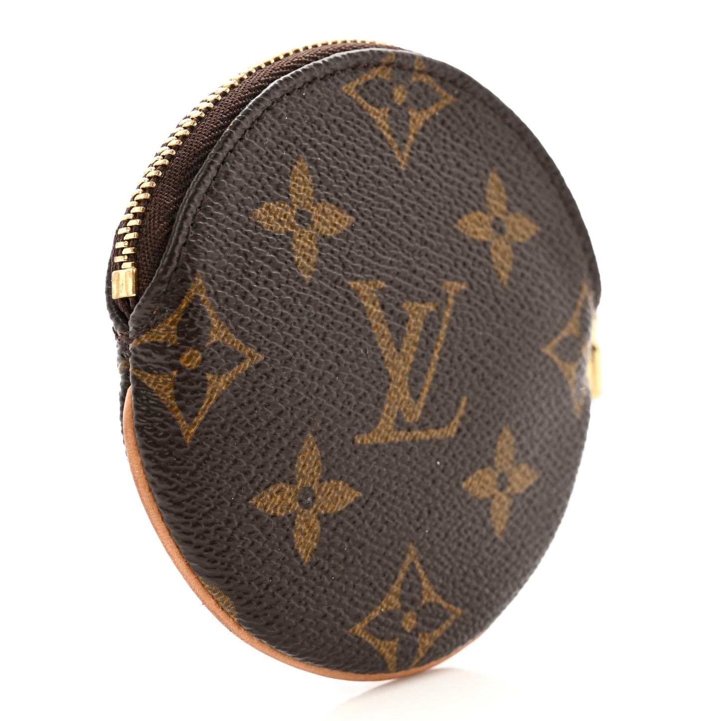 LOUIS VUITTON Monogram Round Coin Purse