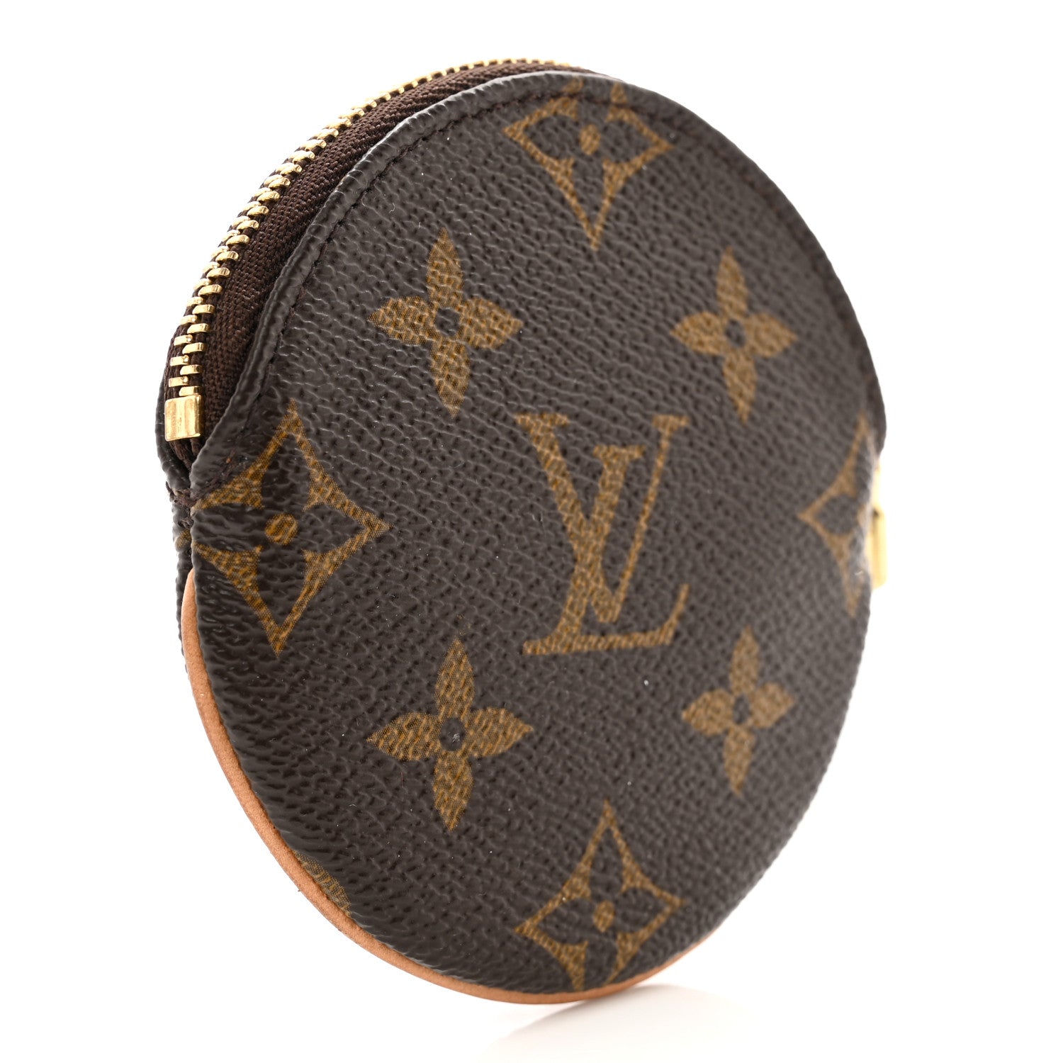 Louis Vuitton LOUIS VUITTON Monogram Round Coin Purse 3 of 7