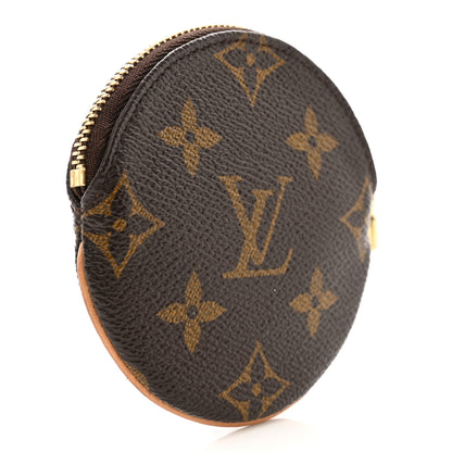 Louis Vuitton LOUIS VUITTON Monogram Round Coin Purse 3 of 7