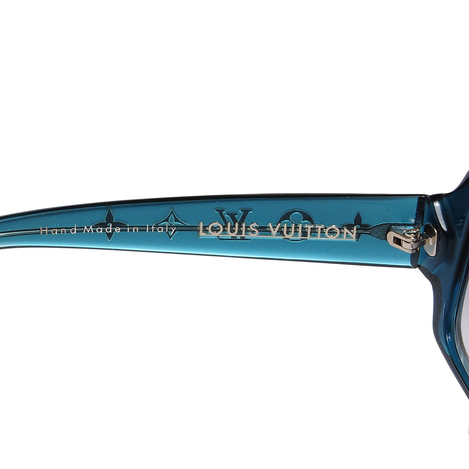 Louis Vuitton Obsession Carre Sunglasses Z0071W Teal 4 of 4